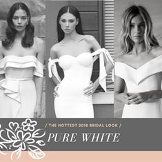 Pure White: הקאמבק של האופנה החלקה 